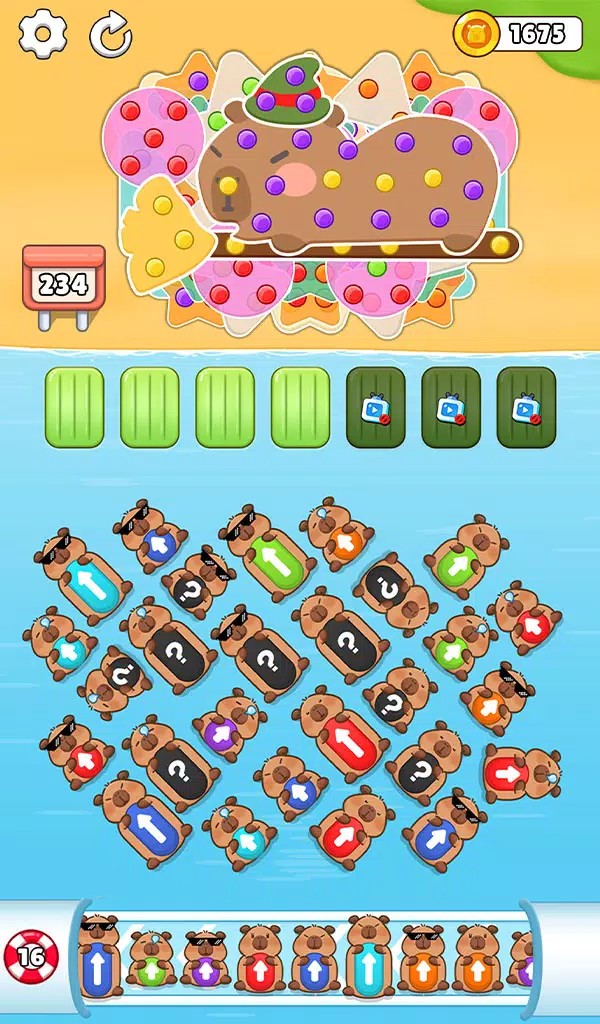 ภาพหน้าจอ Capybara Mania: Jam Escape 2