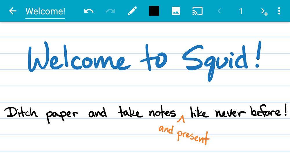 Squid: Take Notes, Markup PDFs স্ক্রিনশট 1