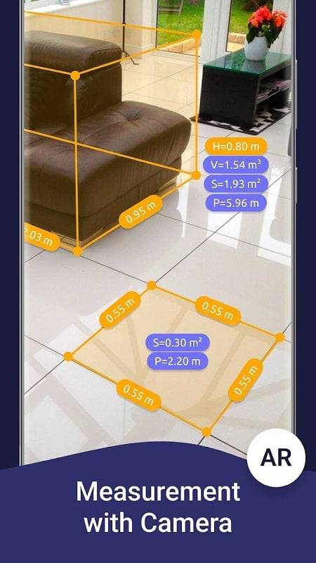 AR Ruler App: Mesure Metre Capture d’écran4