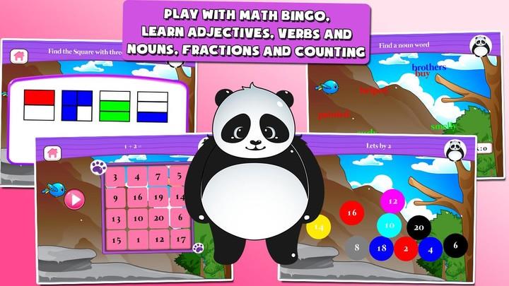 Panda 1st-Grade Learning Games Скриншот 2