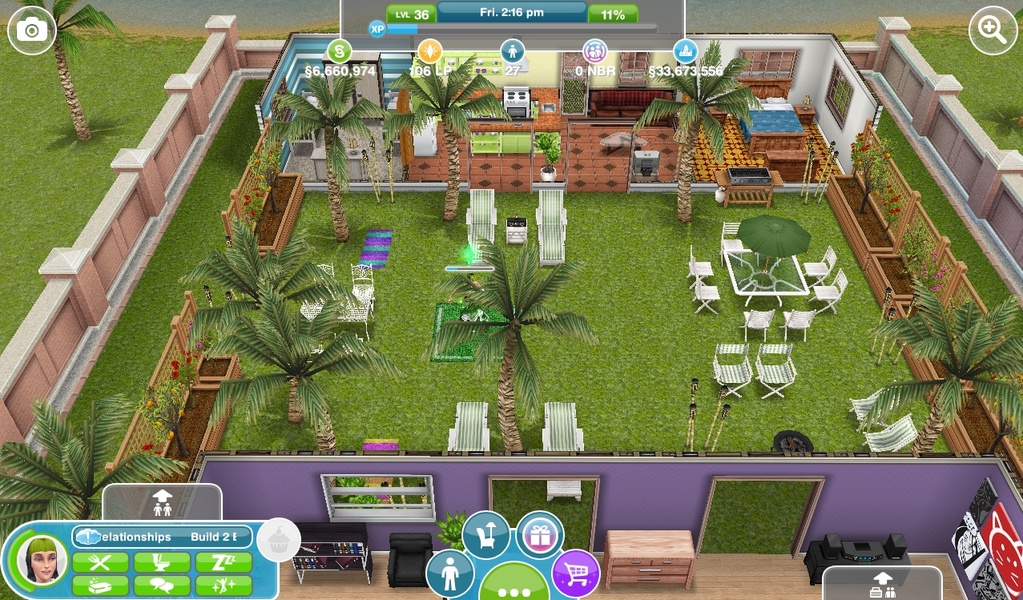 The Sims Freeplay स्क्रीनशॉट 1