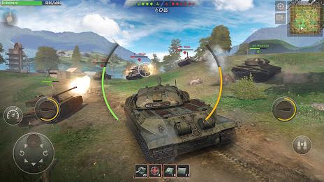 Battle Tanks: Online War games ကိုဖန်သားပြင်1