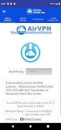 AirVPN Eddie Client GUI Captura de pantalla 3