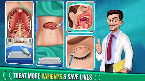 Offline Doctor Surgeon Gamesスクリーンショット1