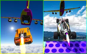 Rocket Car Racing Stunts экрана 4