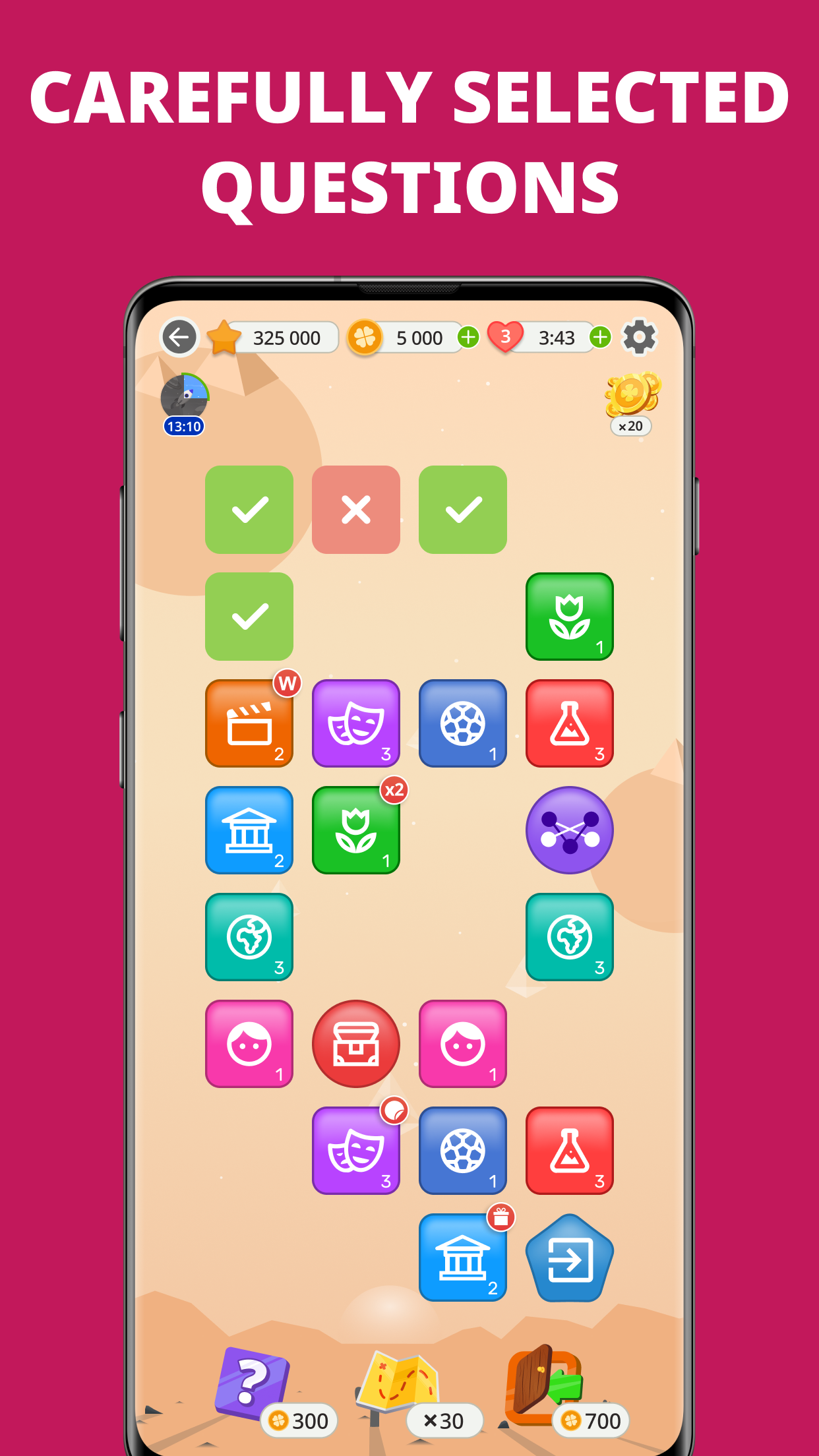 Screenshot QuizzLand. Quiz & Trivia game 3