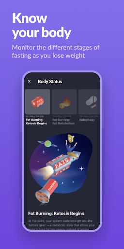 Simple: Fasting Timer & Meal Tracker ảnh chụp màn hình 4