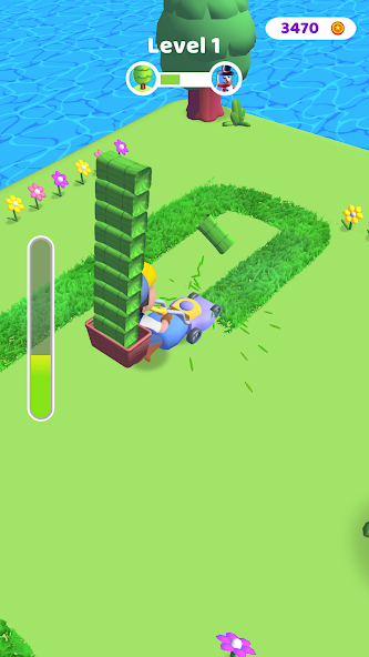 Grass Mower Mod captura de pantalla 3