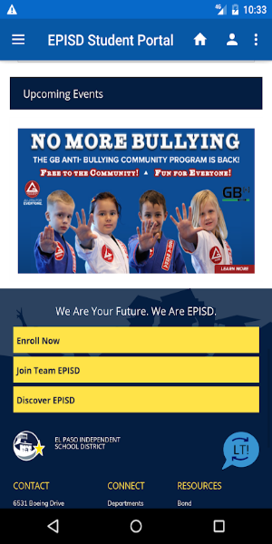 Episd Student portal captura de pantalla 3