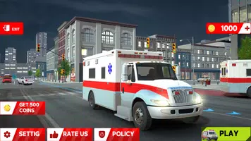 city ambulance game スクリーンショット 1