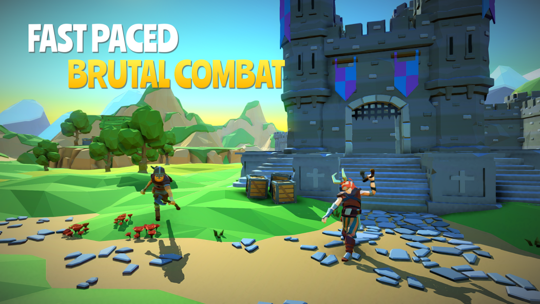 ภาพหน้าจอ AXE.IO - Survival Battleground Mod 2