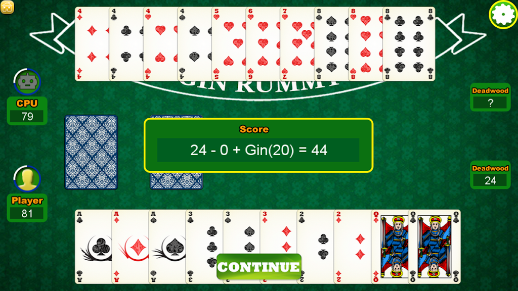 Gin Rummy Pabroton screenshot 3