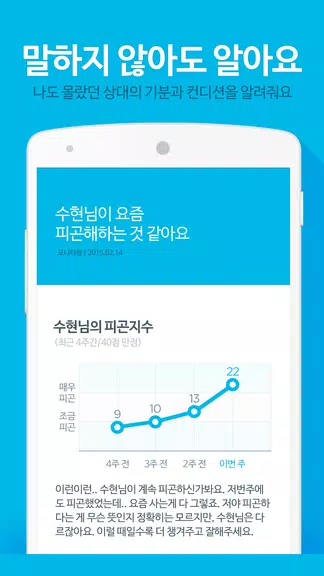 진저 for 비트윈 - 사랑을 이해하는 인공지능 스크린 샷 1