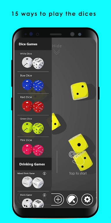 Screenshot Dices: Bluffing game, Party dice games 2
