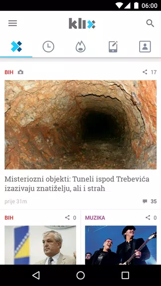 Klix.ba Screenshot 1