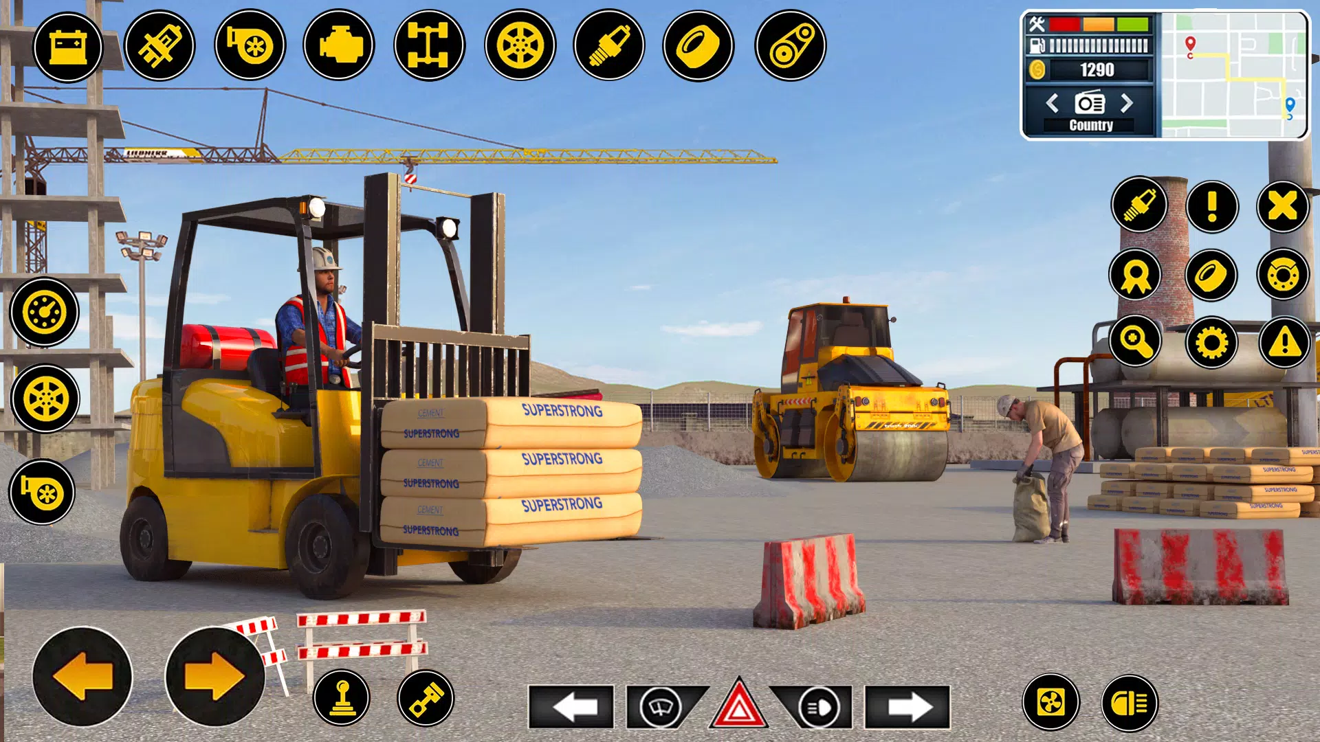 3D City Road Construction Game Screenshot 3