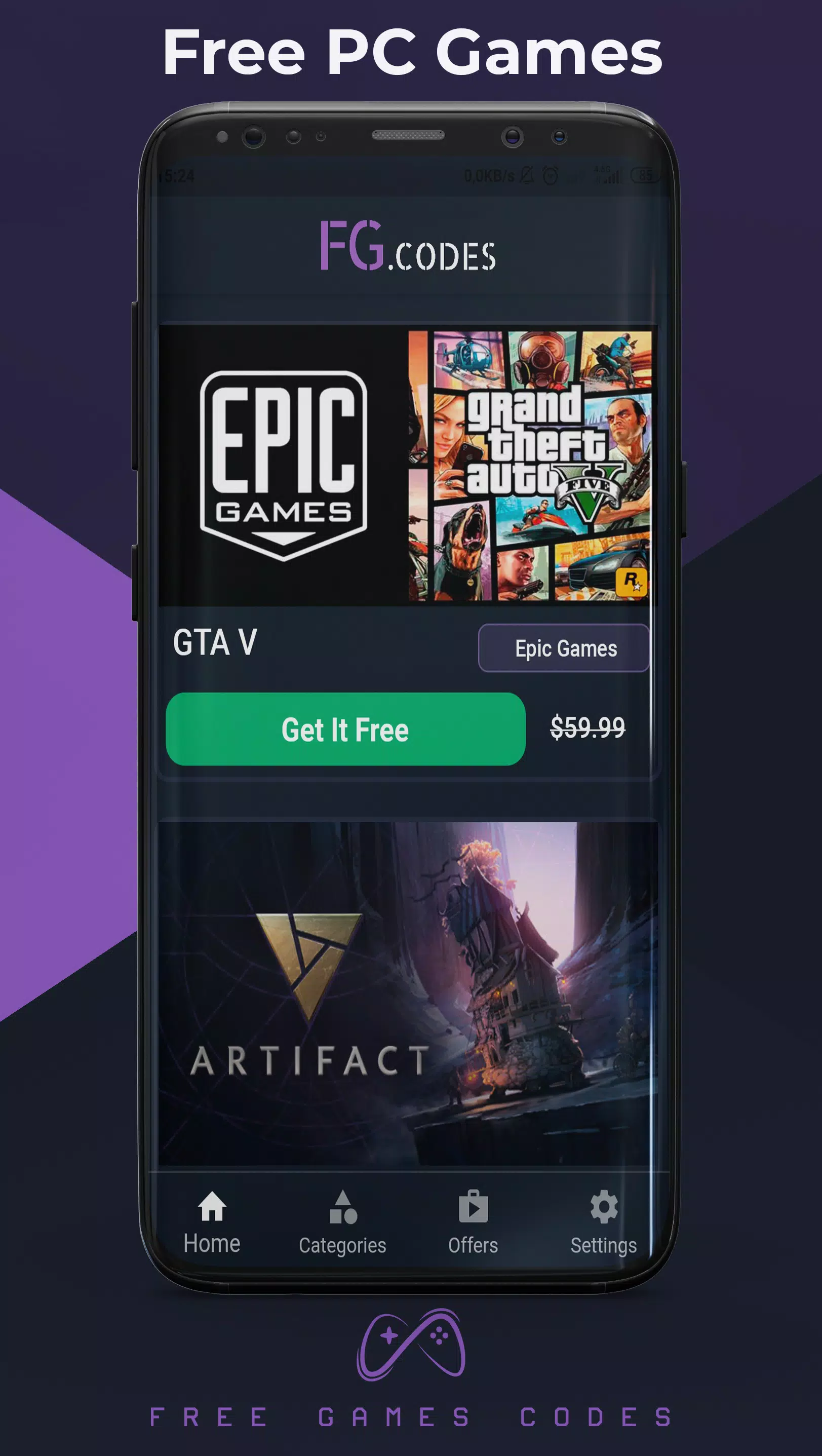 PC Games Alerts on Steam, Epic Screenshot 1