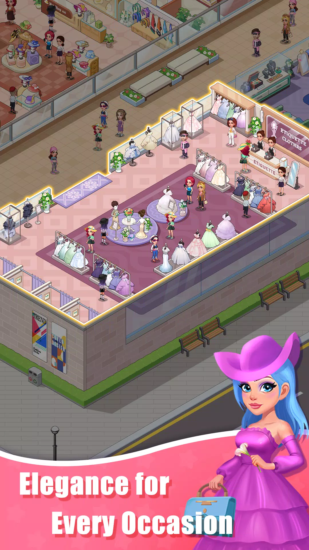 Idle Shopping Mall - Tycoon zrzut ekranu 4