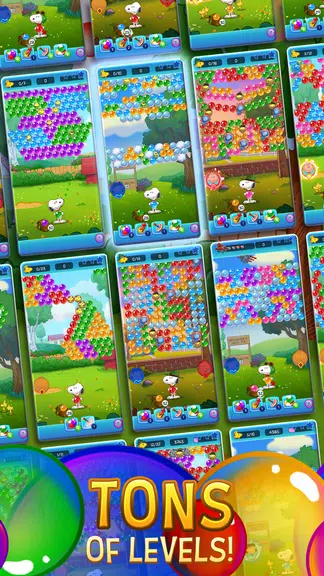 Bubble Shooter - Snoopy POP! screenshot 3