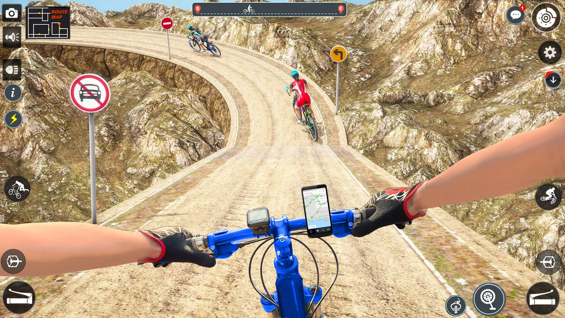 BMX Cycle Stunt Game 3D screenshot 1