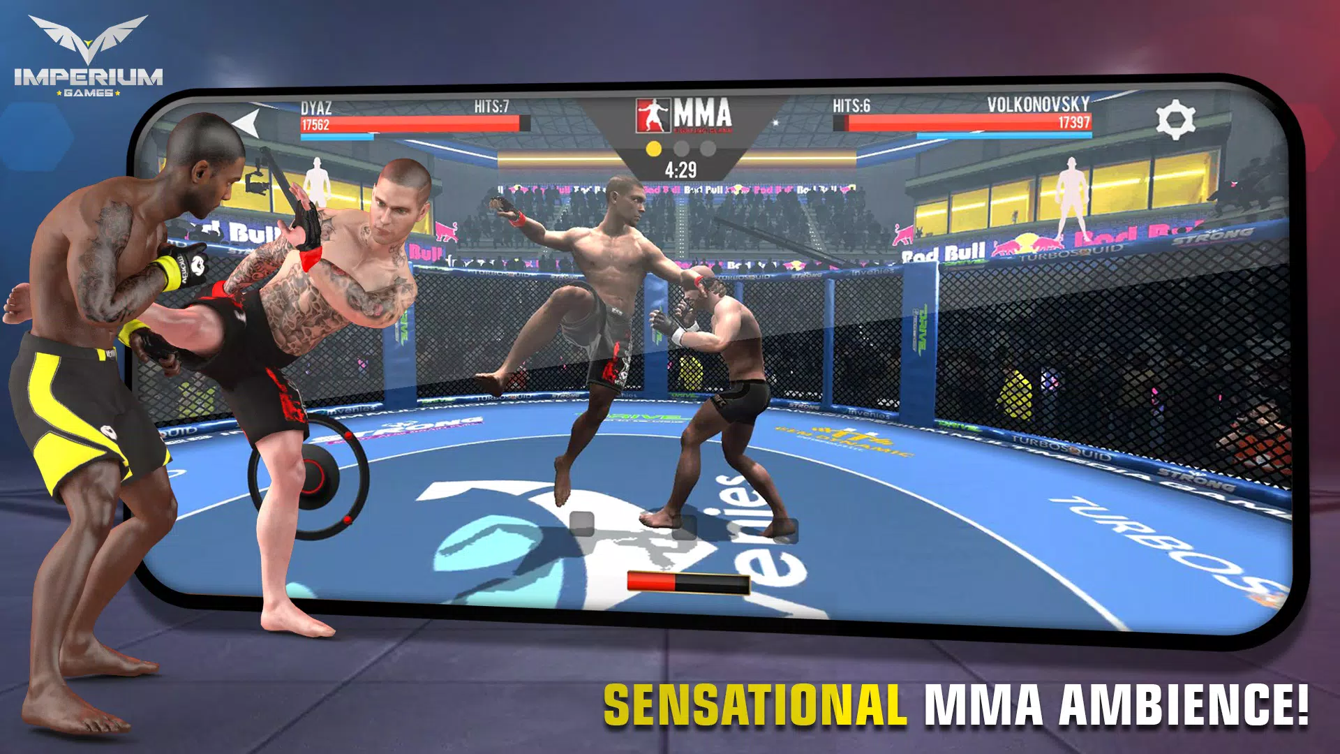 MMA Fighting Clash экрана 3