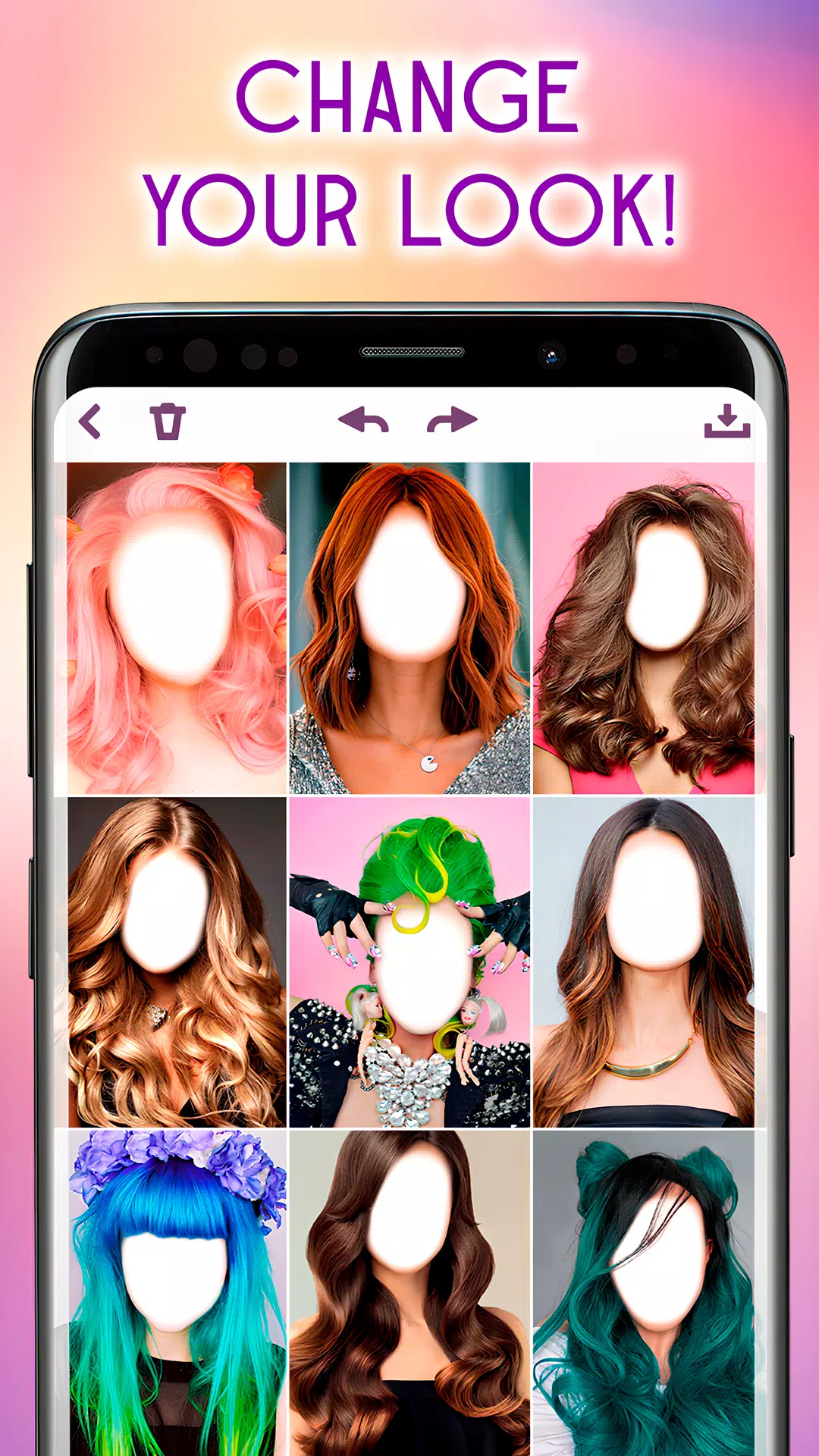 Hairstyles Photo Editor Screenshot 4