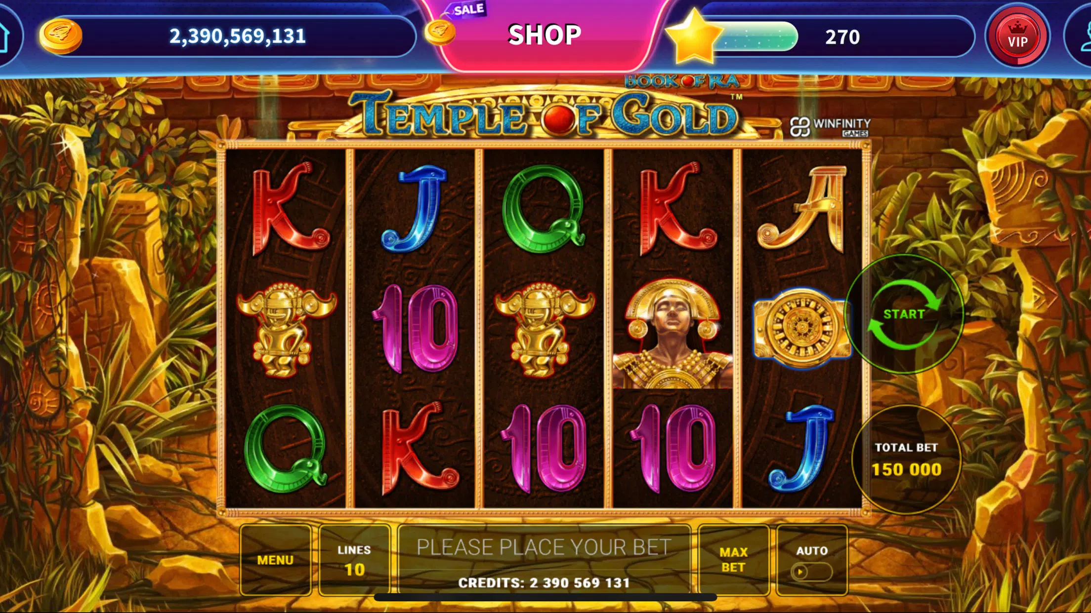 Screenshot Book of Ra™ Deluxe Slot 3