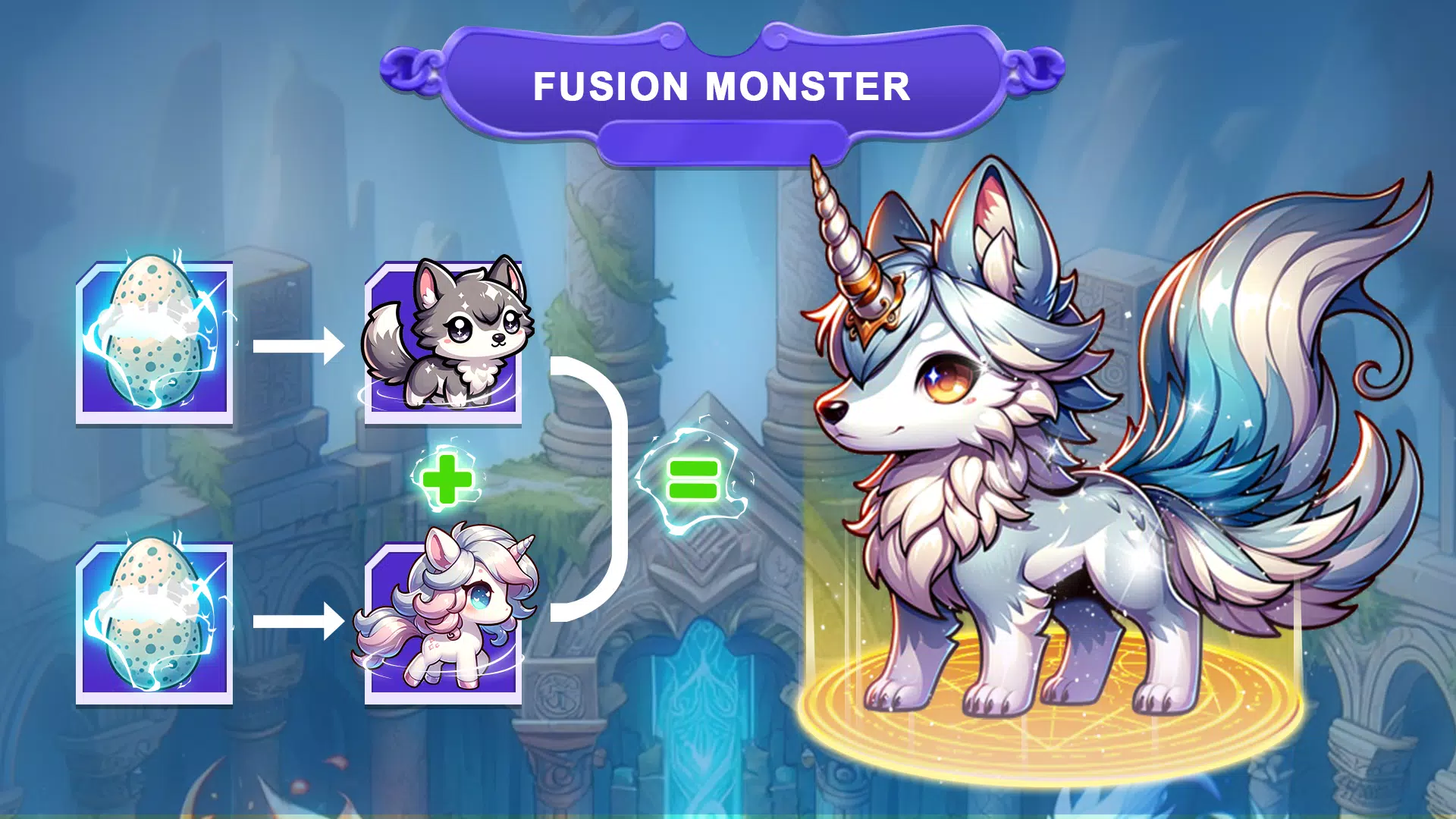 Master Fusion : Monster War ekran görüntüsü 4