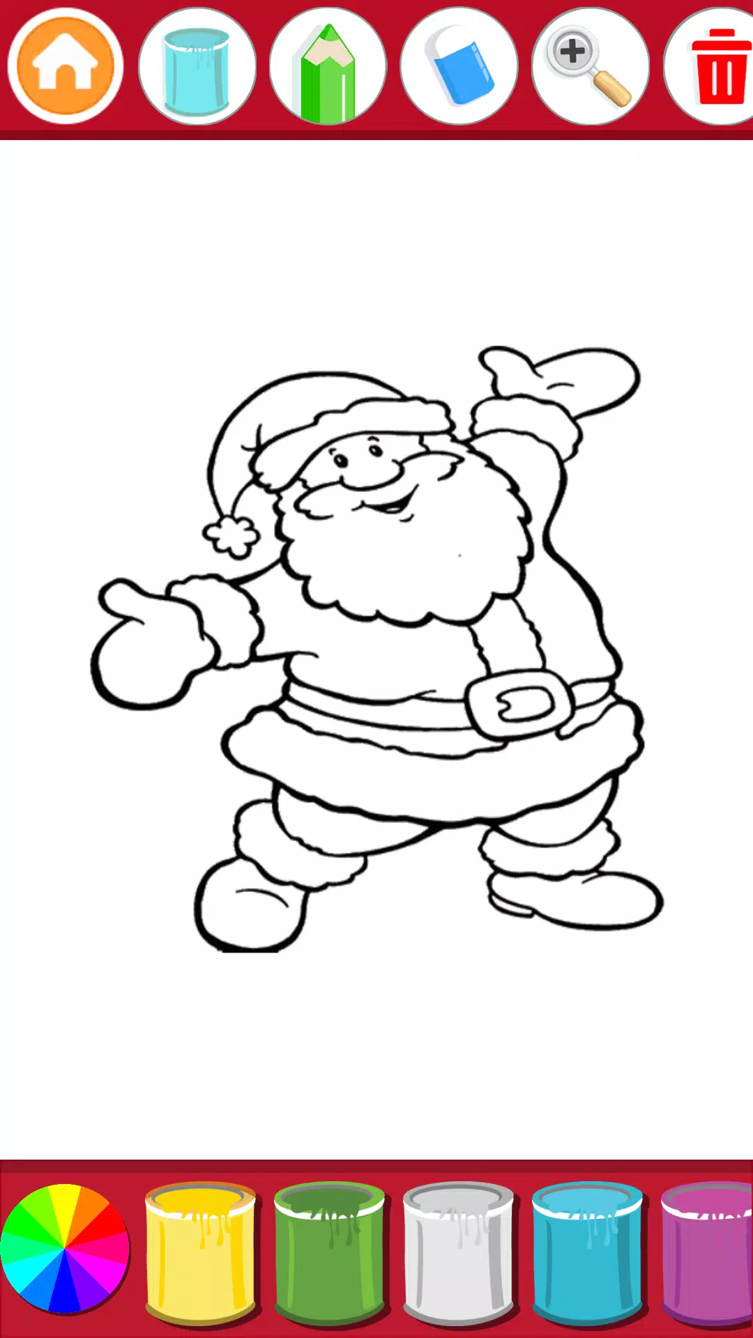 Christmas Coloring Book Captura de pantalla 1