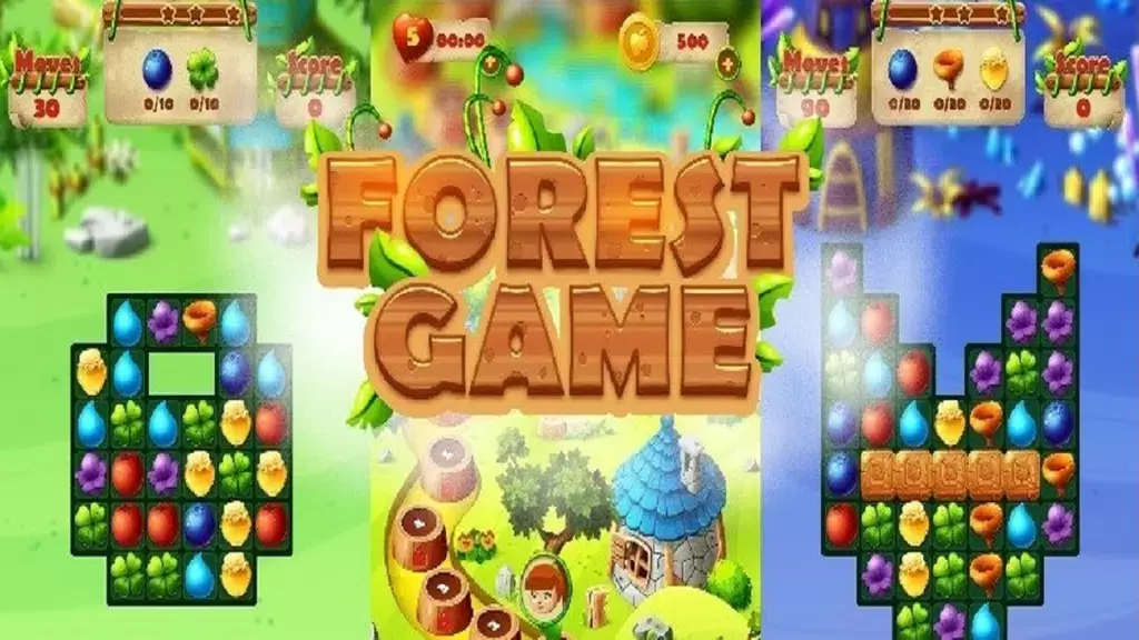 Fairy Forest - match 3 games 스크린샷 4