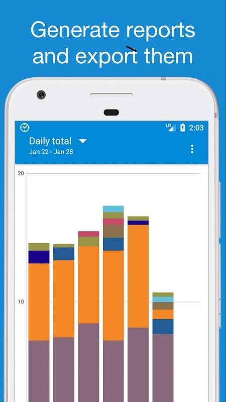 aTimeLogger Pro Capture d’écran4