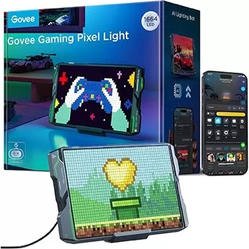 Govee သည် RGB ဂိမ်းတည်ဆောက်ရန်အတွက်ချောချောမွေ့မွေ့သော pixel အလင်းကိုပြသလိုက်သည်