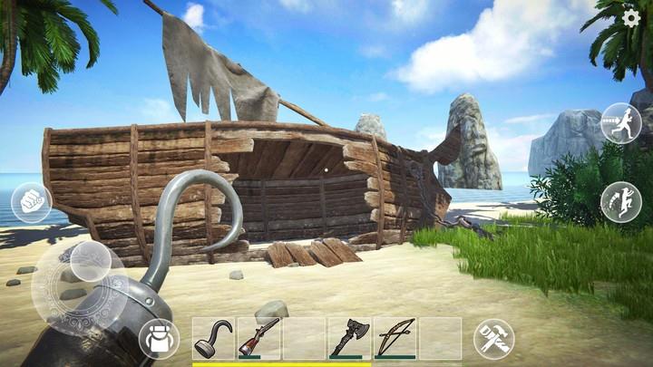 Last Pirate: Survival Island captura de pantalla 1