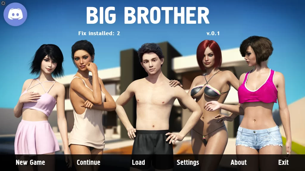 Big Brother: Ren’Py – Remake Story captura de pantalla 1