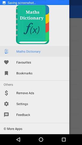 Screenshot Maths Dictionary 1