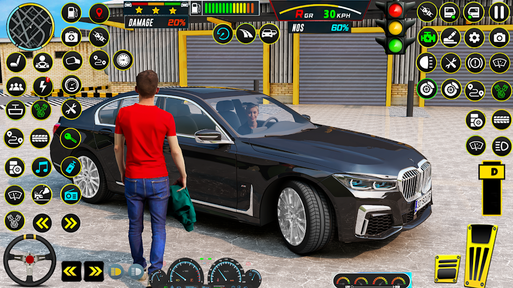 ภาพหน้าจอ Multistory Car Crazy Parking 3