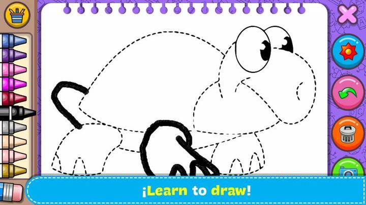 Coloring & Learn Animals ကိုဖန်သားပြင်4