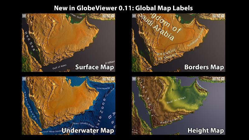 GlobeViewerスクリーンショット2