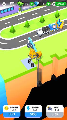 Oil Mining 3D - Petrol Factory 스크린 샷 1