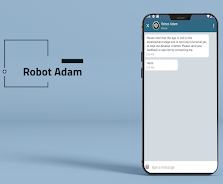 Talk to the talking robot Adam স্ক্রিনশট 1