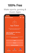 Android App Maker - No Coding Capture d'écran 2