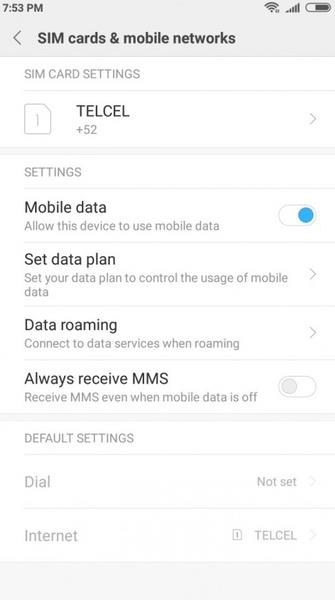 ภาพหน้าจอ Mi Roaming 2