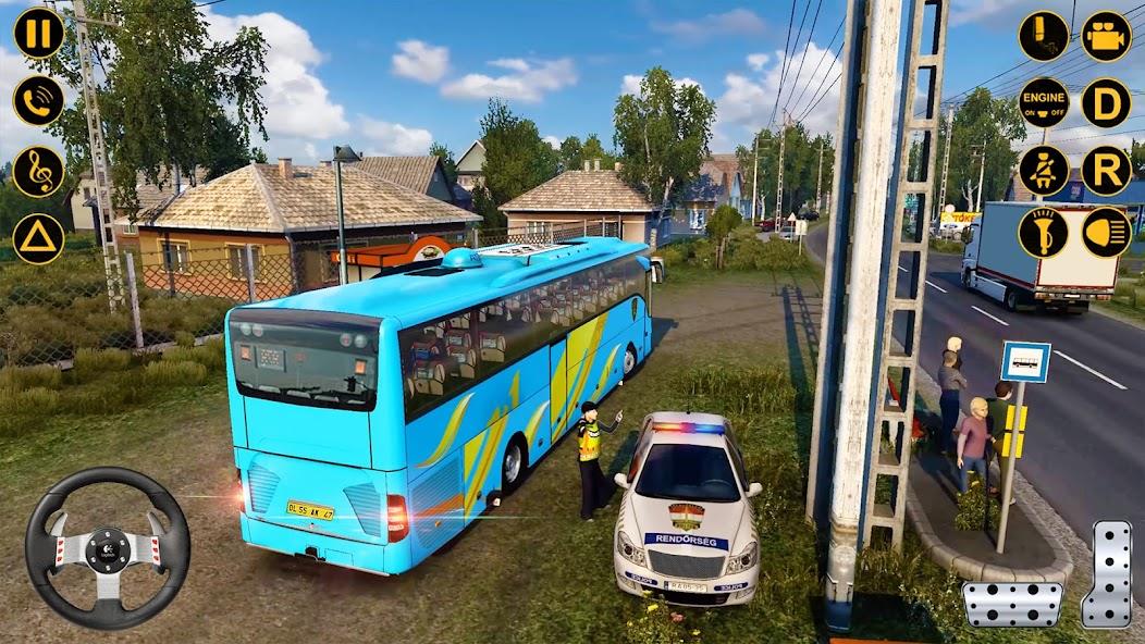 Coach Bus Simulator Games Mod Captura de tela 4