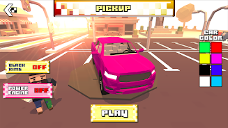 Blocky Car Racer - racing game 스크린샷 3