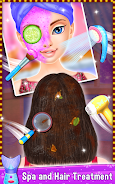 Indian Girl Wedding Salon Game captura de pantalla 3