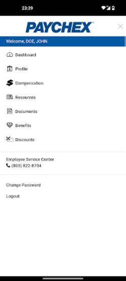 Paychex Oasis Employee Connect স্ক্রিনশট 1