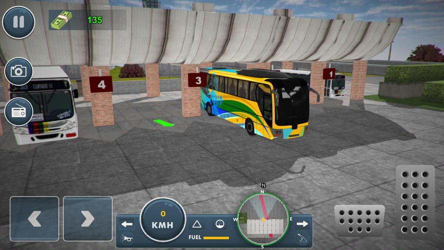 Motor Bus Simulator Coach Game экрана 2