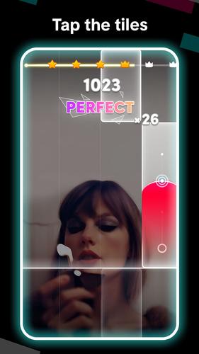 Screenshot Piano Rainbow Tiles Music Game 4
