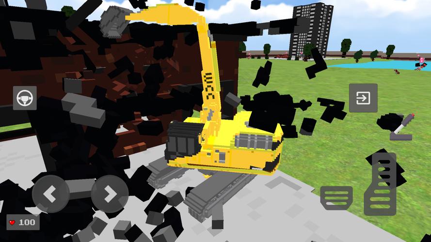 Nextbots in Playground: Pixel স্ক্রিনশট 1