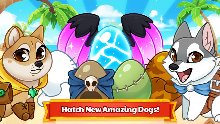 Dungeon Dogs - Idle RPG 스크린 샷 1